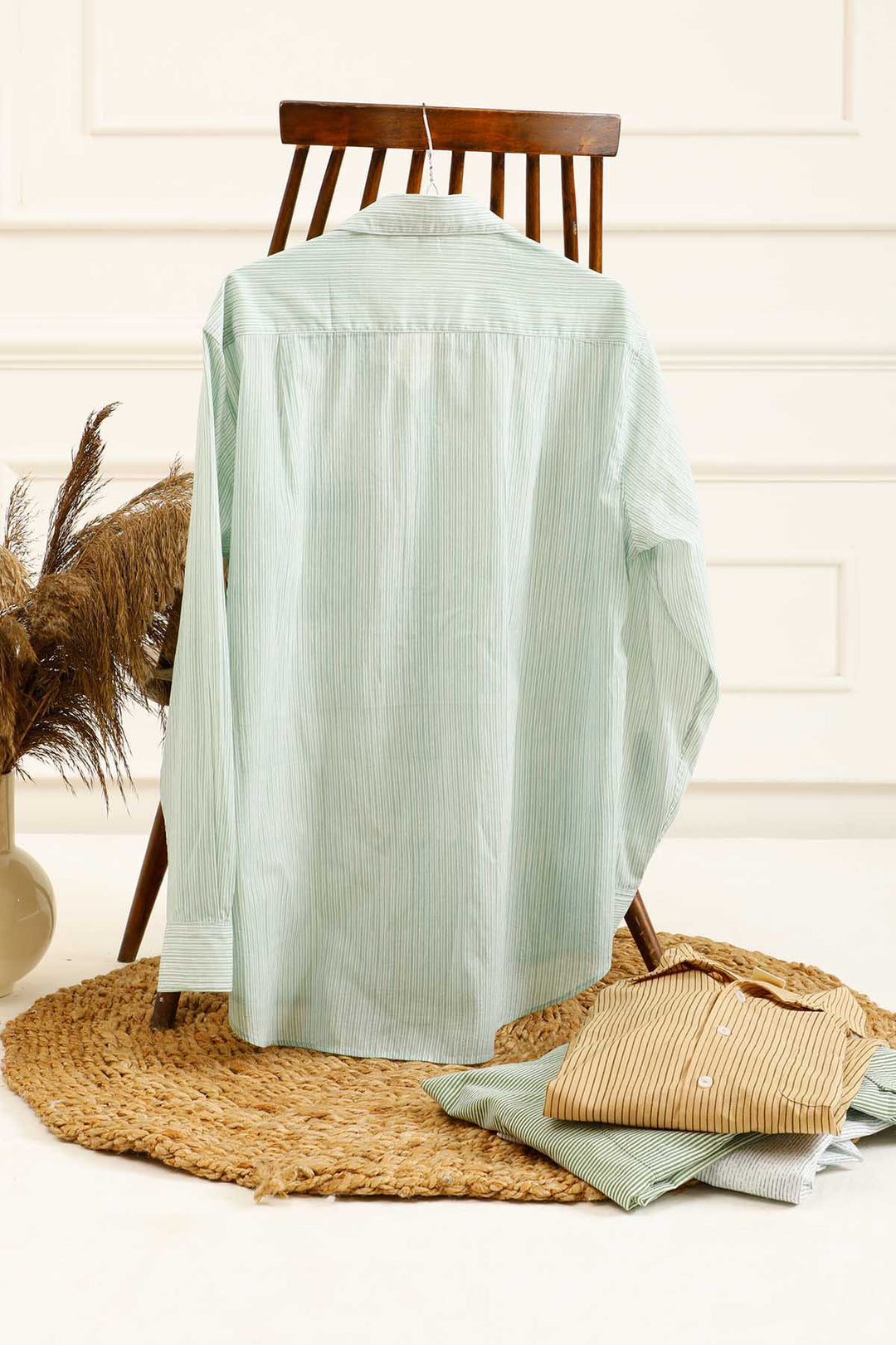 MENS REGULAR COLLAR LS SHIRT