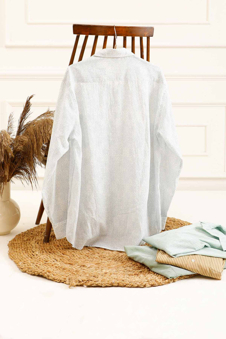 MENS REGULAR COLLAR LS SHIRT