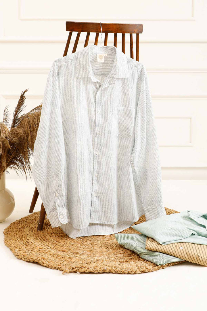 MENS REGULAR COLLAR LS SHIRT