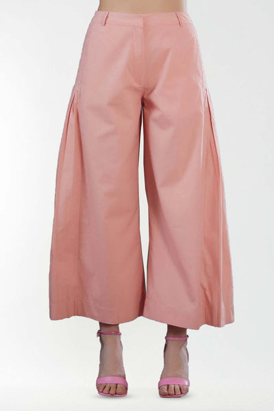 Blush Side Pleated Pants