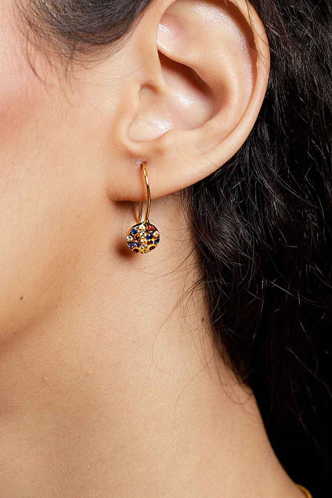 The Multicolour CZ Earrings