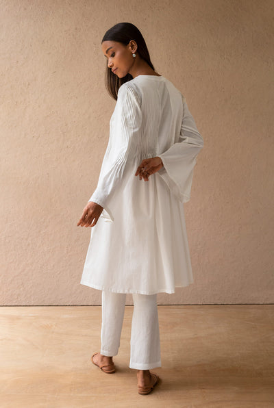 Blanco Bell Sleeves Dress for Women
