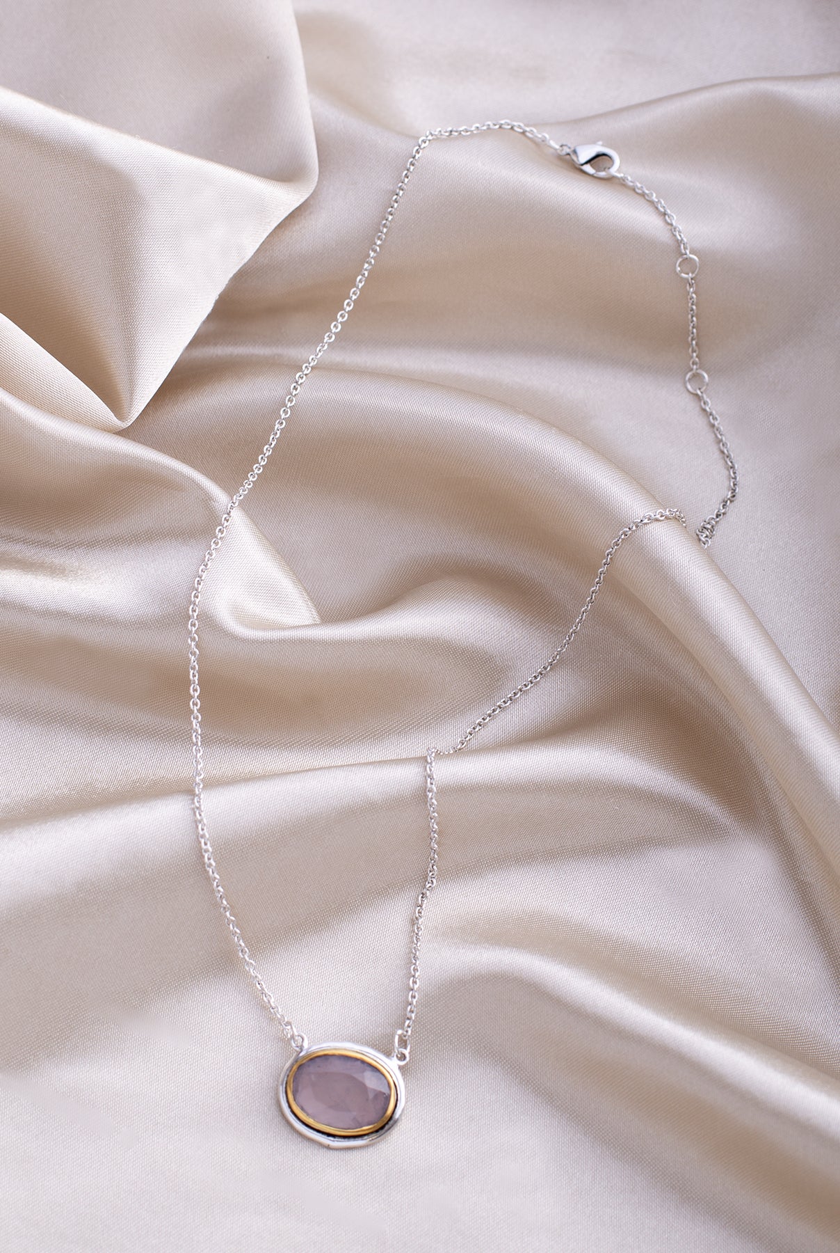 The Rose Chalcedony Necklace