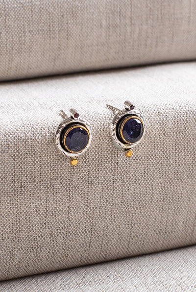 The Iolite Charms Earrings