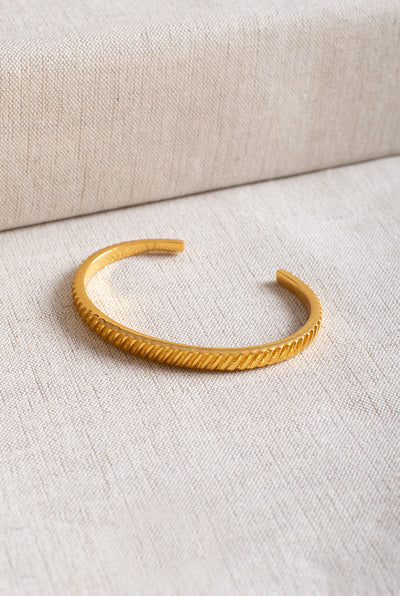 The Golden Crescent Bracelet