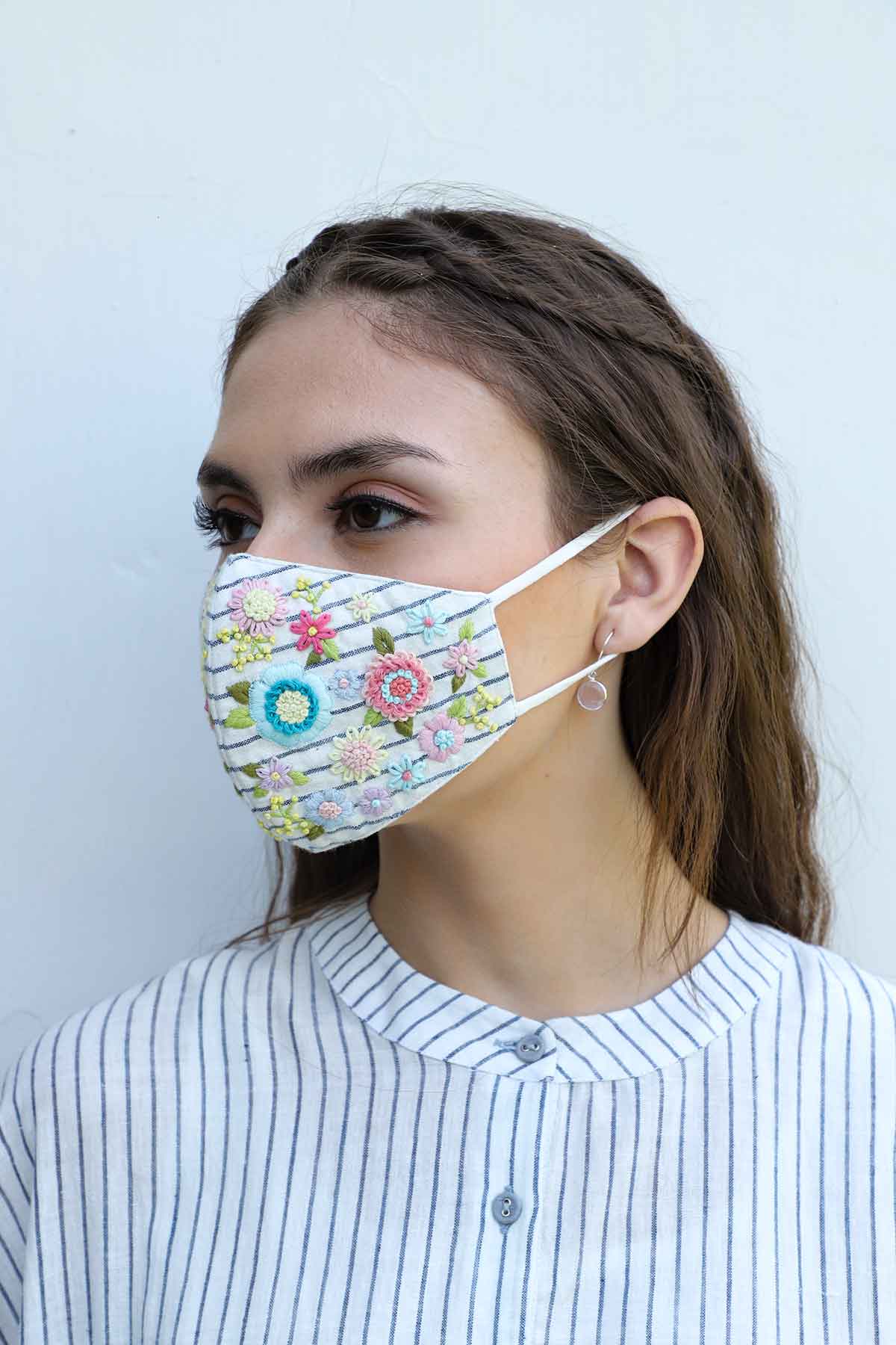 Nostalgia Embroidered Facecover