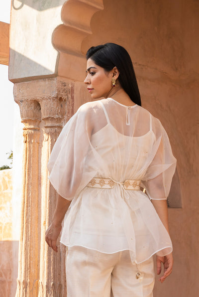 Noor Balloon Top with Cami