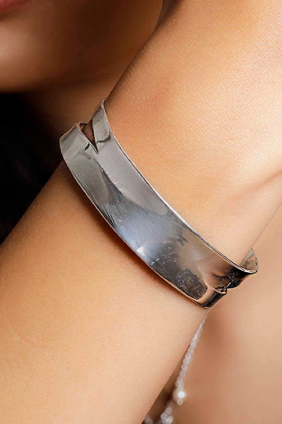 The Silver Staple Bracelet