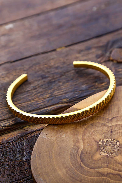 The Golden Crescent Bracelet