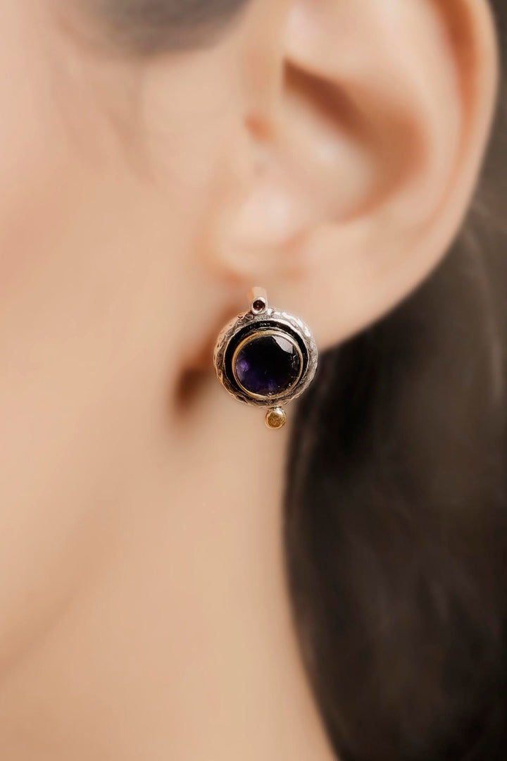 The Iolite Charms Earrings